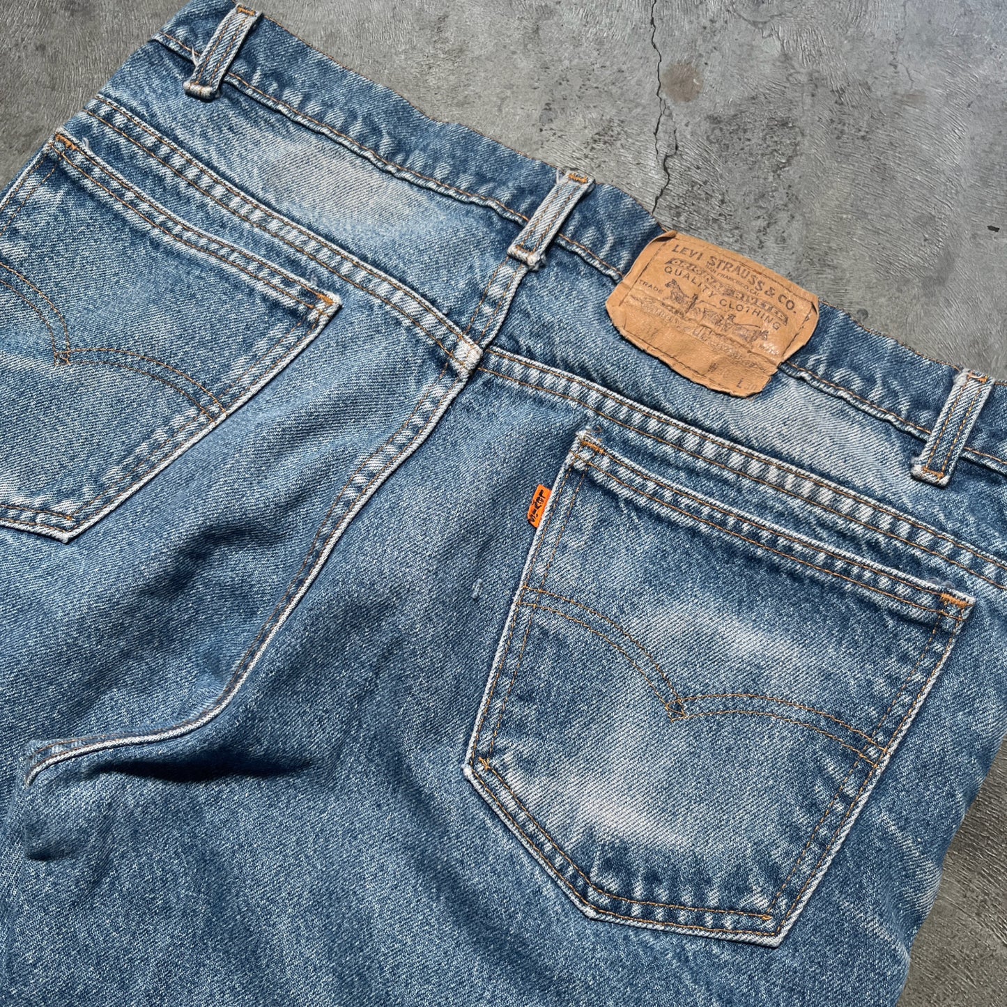 80s Levi’s 517 Boot Cut Denim Size 35x29
