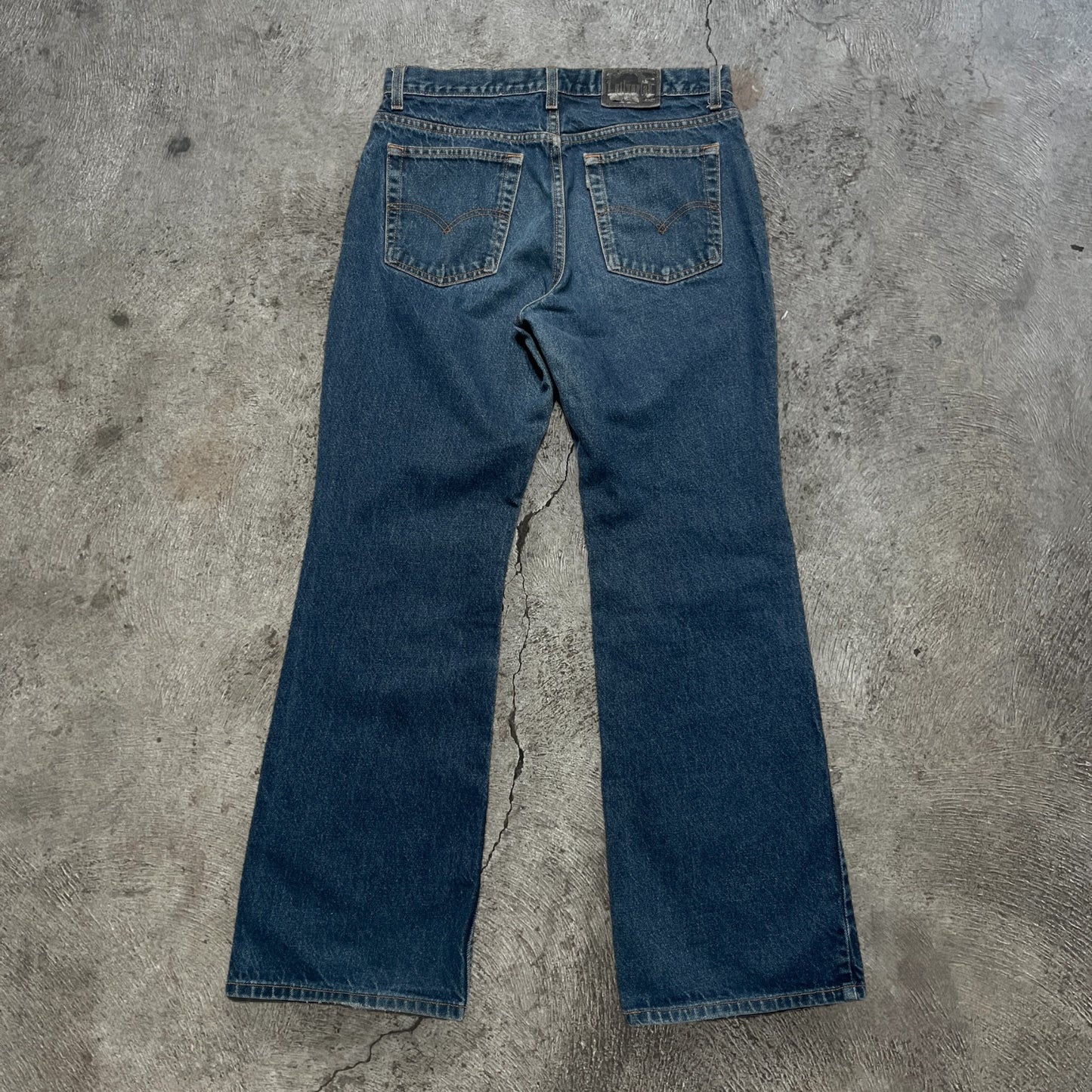 90s Levi’s Silvertab Bootcut Flare Jeans Blue Size 34x32