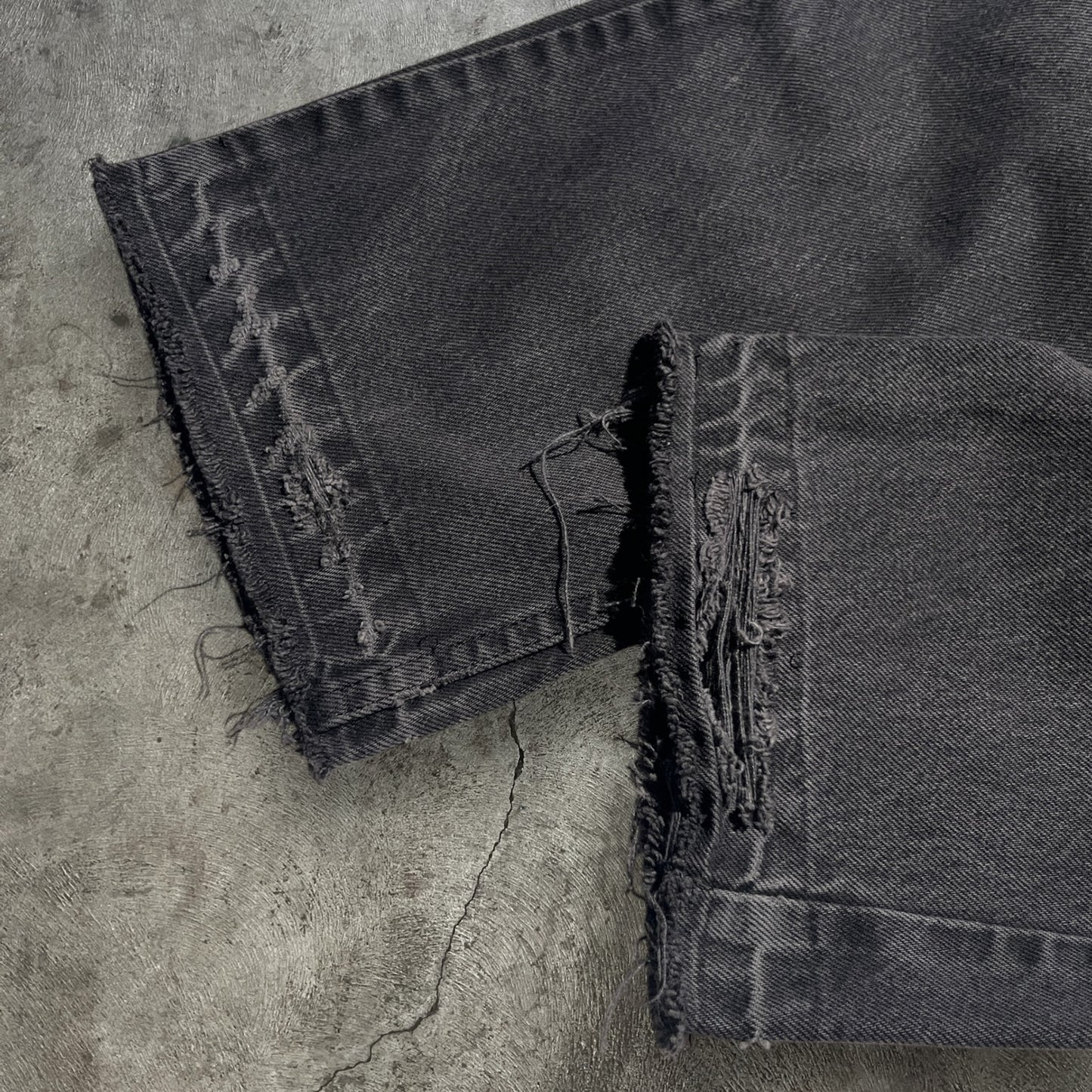 90s Levi's 505 Jeans Black Size 32x27.5