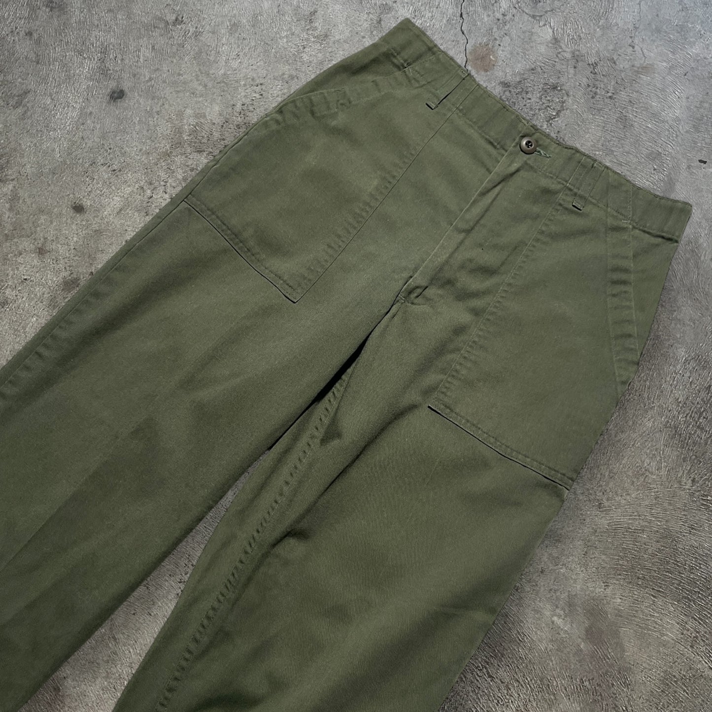 80s OG-507 Military Pants Green Size 30x28
