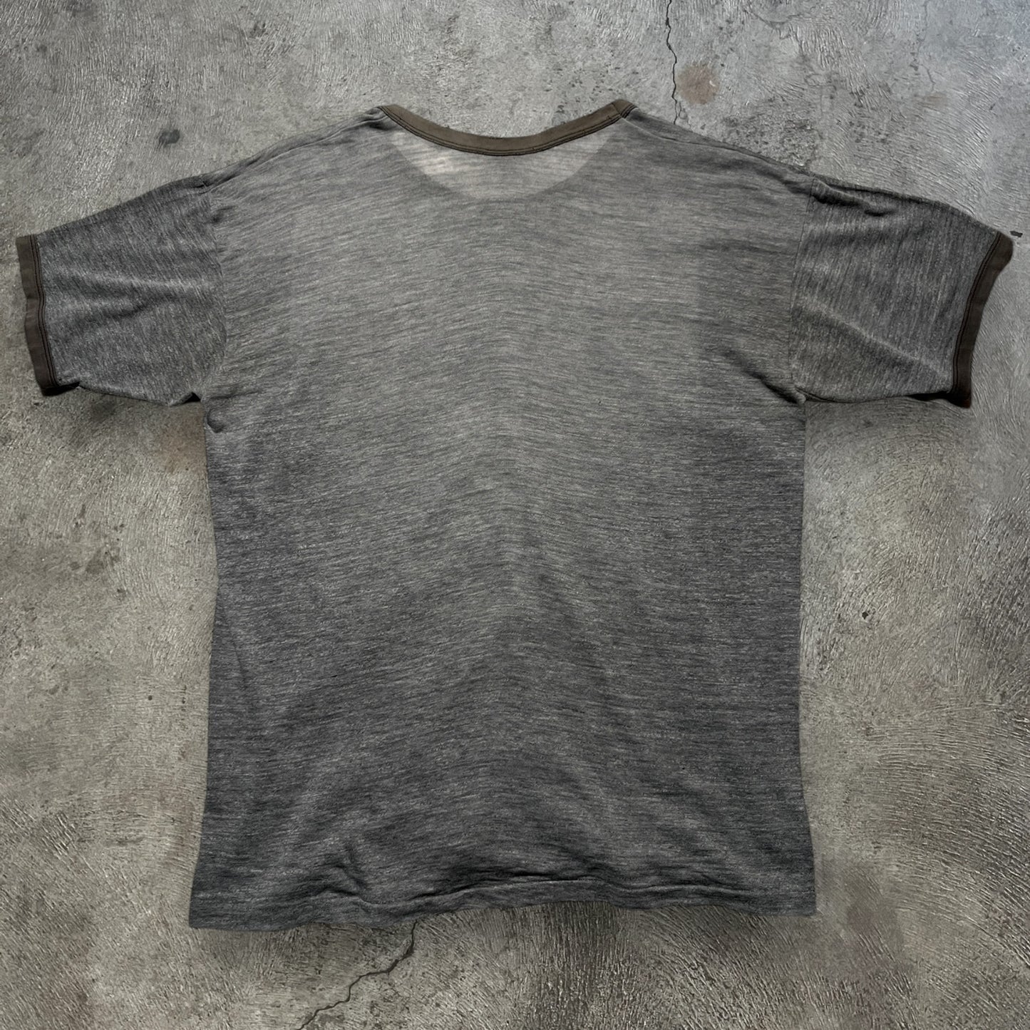 70s Russell Athletics Lake Oswego Tee Grey Size XL
