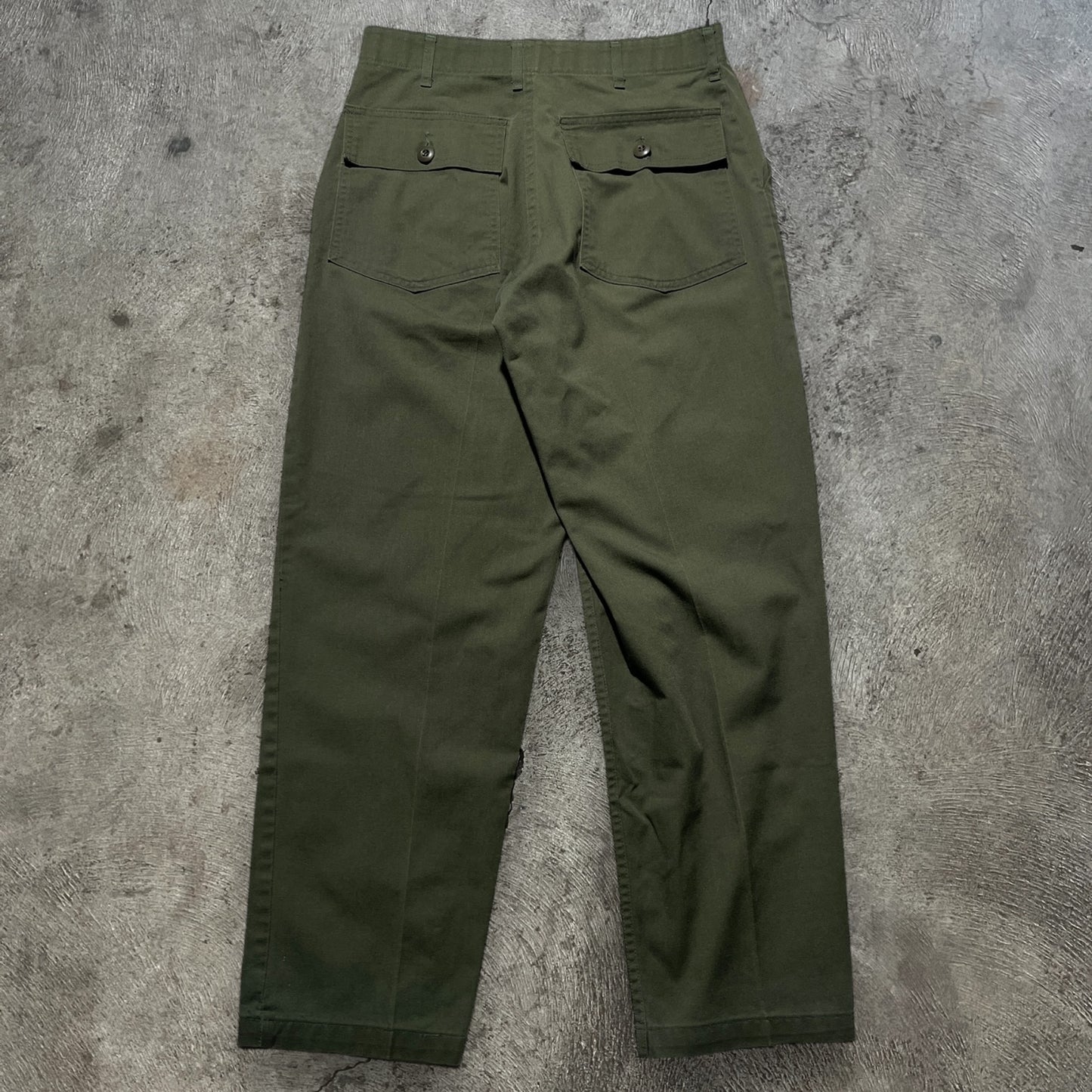 80s OG-507 Military Pants Green Size 30x28
