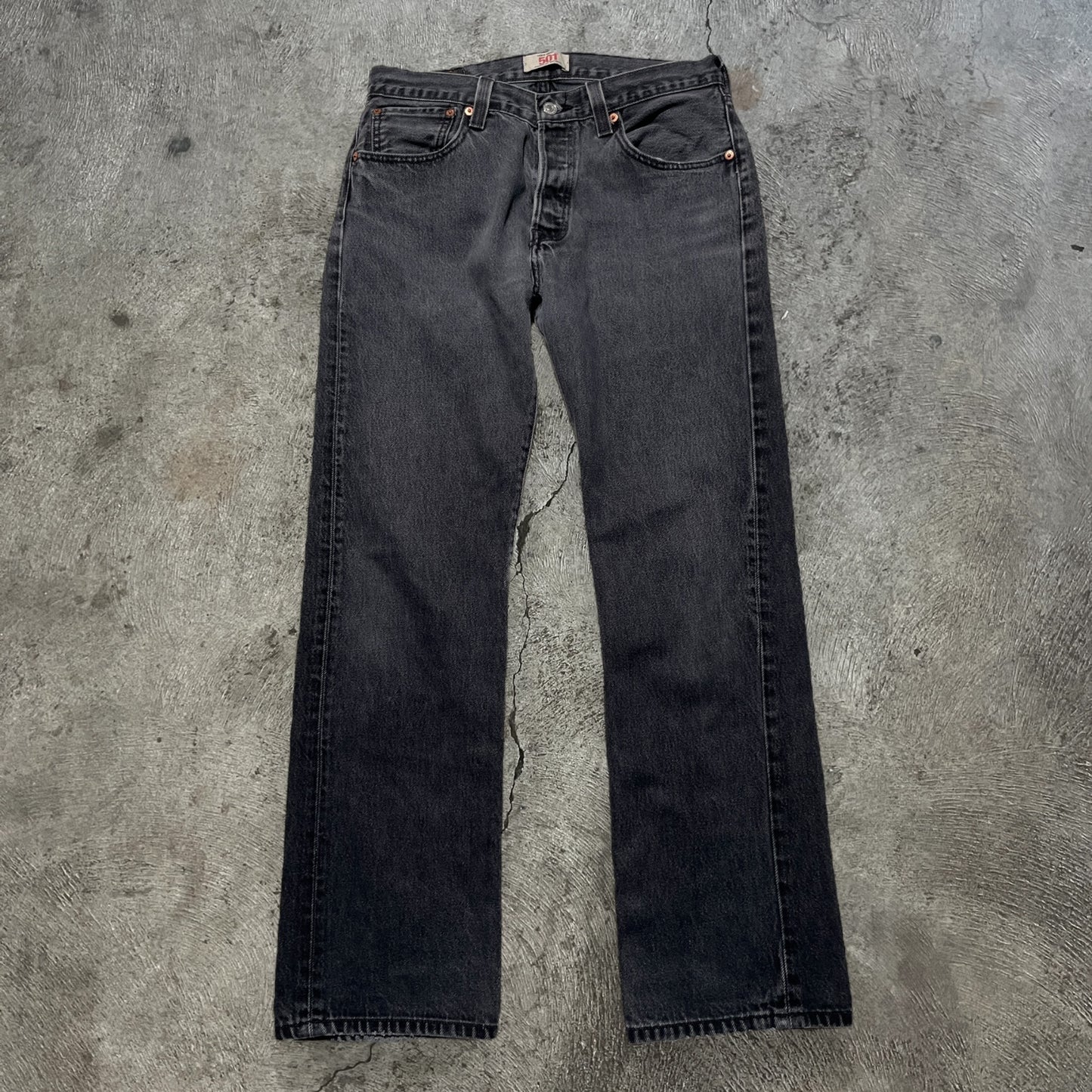 Levi's 501 Jeans Black Size 32x30.5