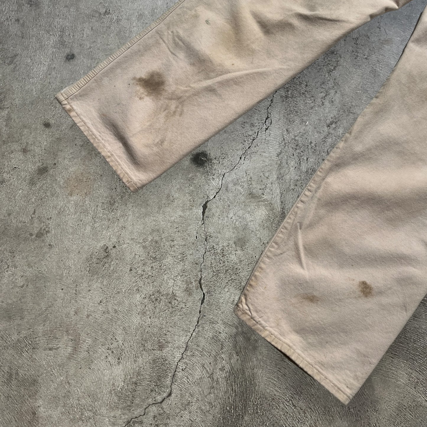 70s Dickies Painter Pants Cream Size 35x32.5