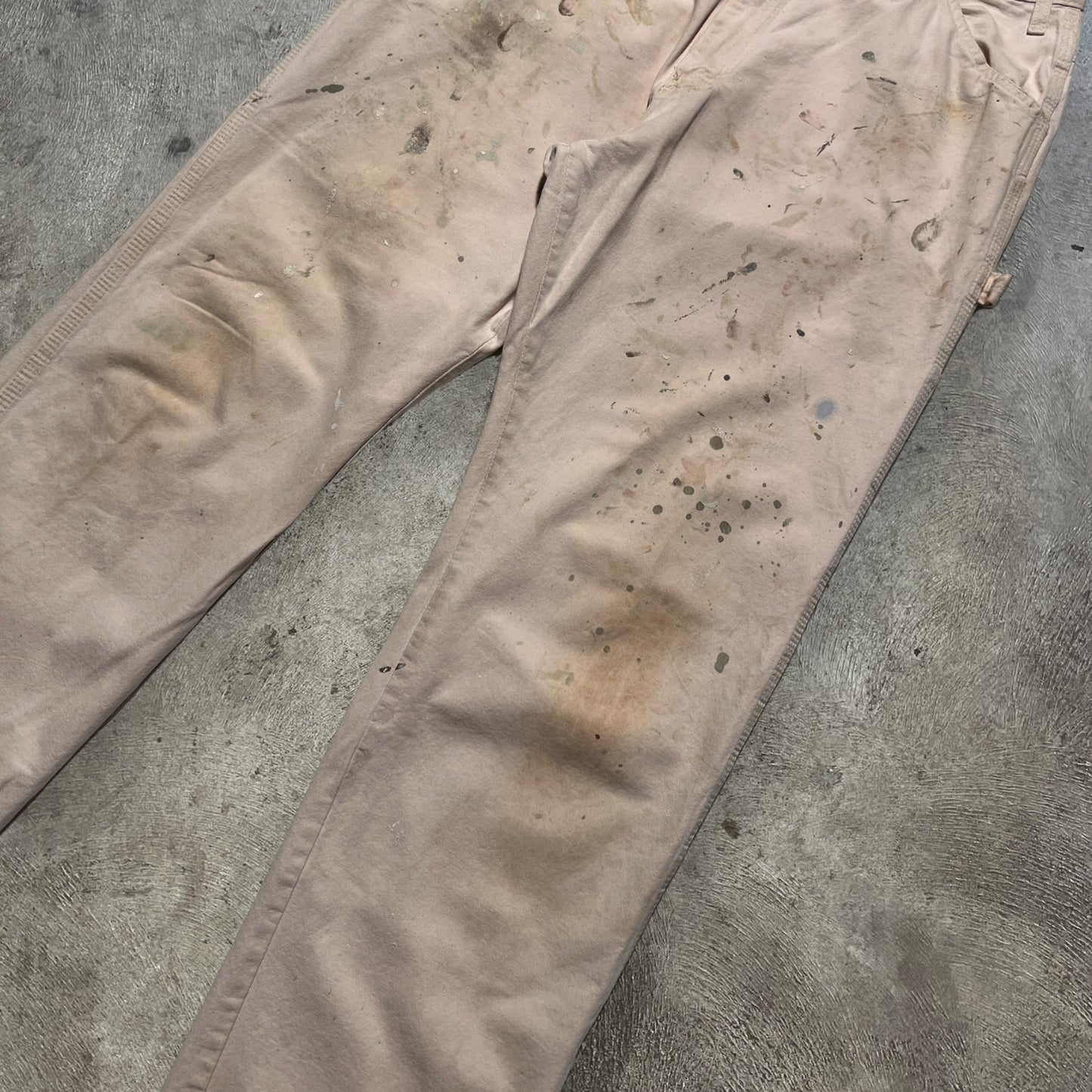 70s Dickies Painter Pants Cream Size 35x32.5