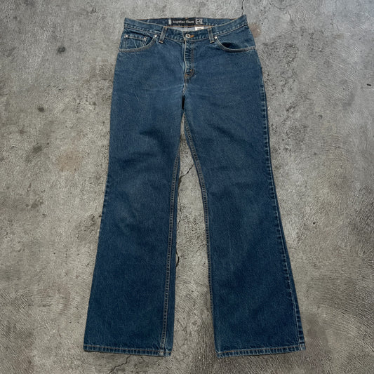 90s Levi’s Silvertab Bootcut Flare Jeans Blue Size 34x32