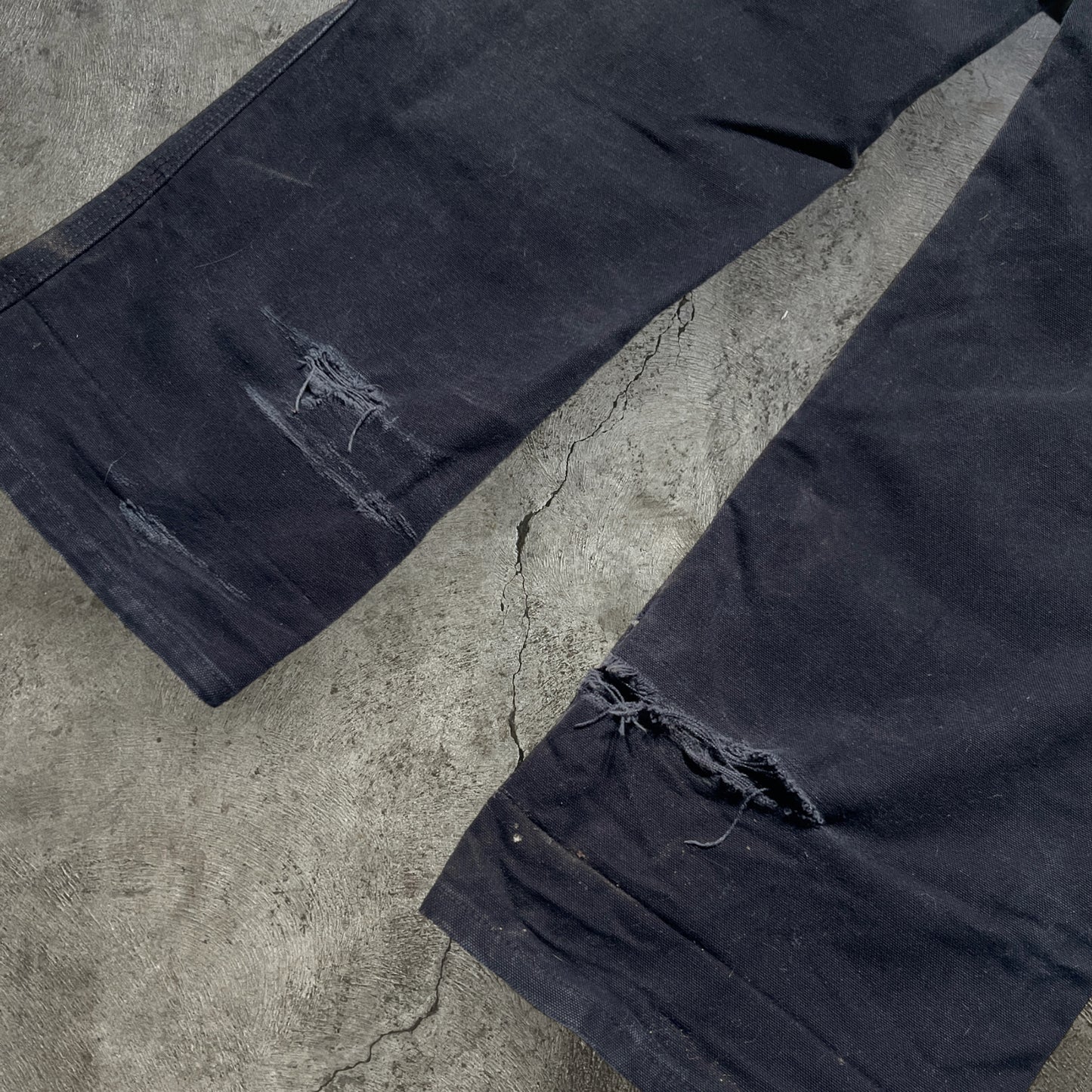 Carhartt Double Knee Pants Black Size 33x32