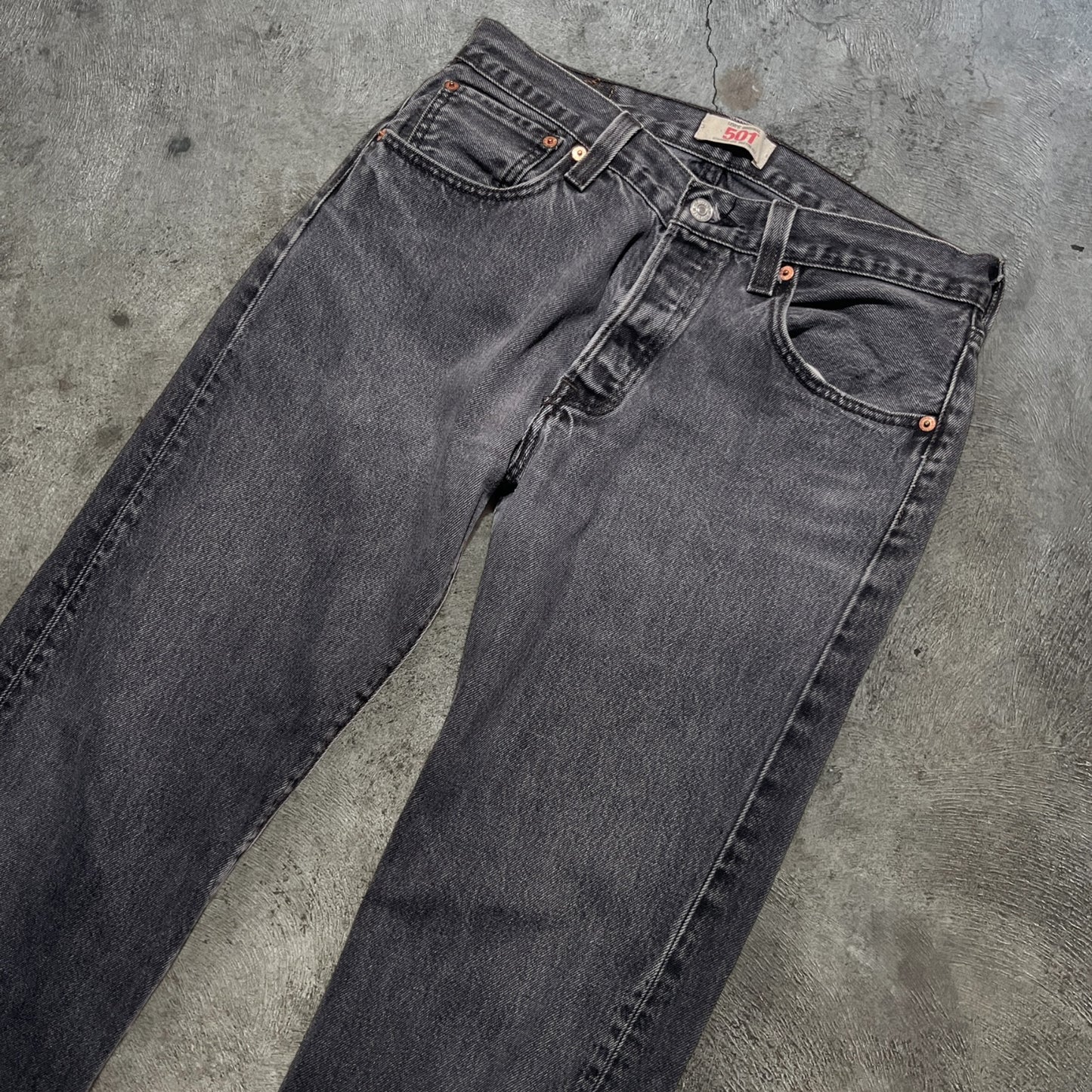 Levi's 501 Jeans Black Size 32x30.5
