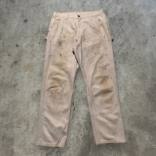 70s Dickies Painter Pants Cream Size 35x32.5